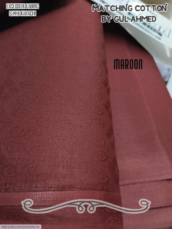 Men’s Unstitched Cotton Textured Suit